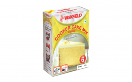 Weikfield Cooker Cake Mix Eggless Vanilla  Box  150 grams